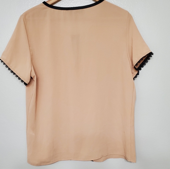 Roberta Biagi Lace Tassel Blouse Top - Picture 4 of 6